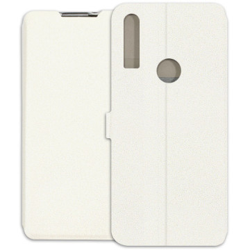 Alcatel 3X (2019) Case - Wallet Book - white