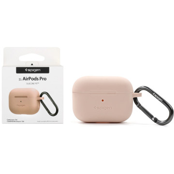 Spigen Silicone Fit case for Apple Airpods Pro - pink