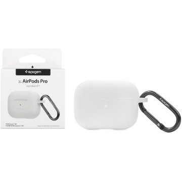 Spigen Silicone Fit case for Apple Airpods Pro - White