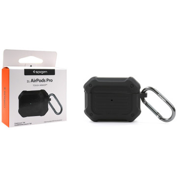 Spigen Tough Armor case for Apple Airpods Pro headphones - black