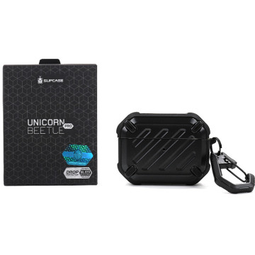 Supcase Unicorn Beetle Pro case for Apple Airpods Pro headphones - black