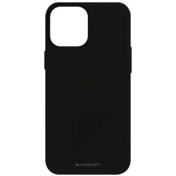 Apple iPhone 12 Pro Max Case - Mercury Goospery Soft Feeling - black
