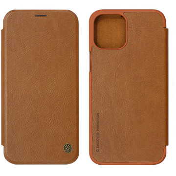 Apple iPhone 12 Pro Max Case - Nillkin Qin - brown
