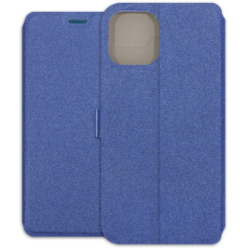 Apple iPhone 12 Case - Wallet Book - navy blue