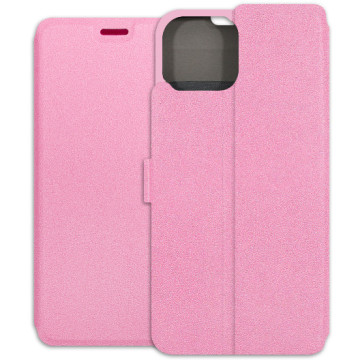 Apple iPhone 13 Mini Case - Soft Wallet Book - pink