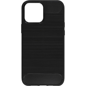 Apple iPhone 13 Pro Max Case - Forcell Carbon - black