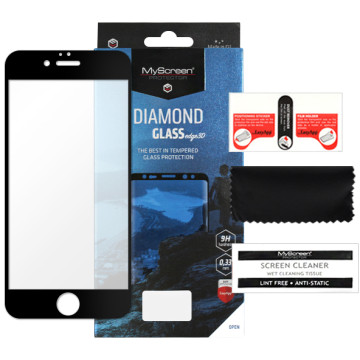 Apple iPhone 6s - tempered glass MyScreen Protector Diamond Glass Edge 3D - black