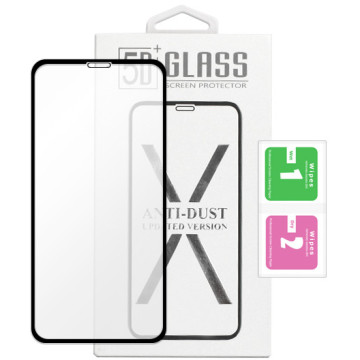 Apple iPhone 11 Pro Max - tempered glass 5D Full Glue - black
