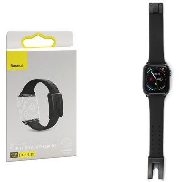 Apple Watch Strap 4/5/6/7 / SE 42-44 mm - Baseus Slip-Thru LBWSE-A01 - black