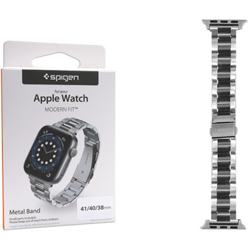 Spigen Modern Fit Band for Apple Watch 4/5/6/7 / SE 38-41 mm - silver