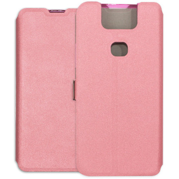 Asus Zenfone 6 (ZS630KL) Case - Wallet Book - pink