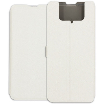 ASUS Zenfone 8 Flip Case - Wallet Book - white