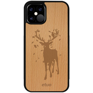 Wood Case - beech - Deer