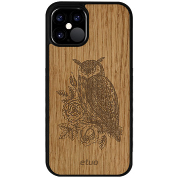 Wood Case - oak - Owl