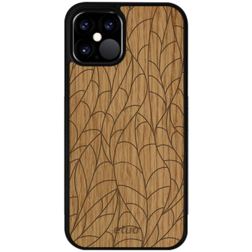Wood Case - oak - Leaves