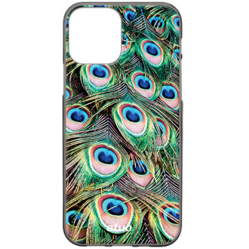 Phone case - casey Design Case - Animal Pattern - Peacock eye - black