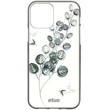 Phone case - casey Design Case - Botanic - Green creeper field - black
