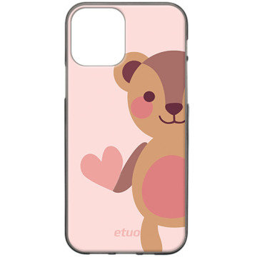 Phone case - casey Design Case - Forever Young - Cute bear - black