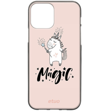 Phone case - casey Design Case - Forever Young - Magic unicorn - black