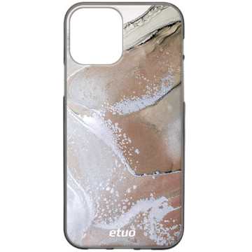 Phone case - casey Design Case - Gold Abstract - Sand marble - black