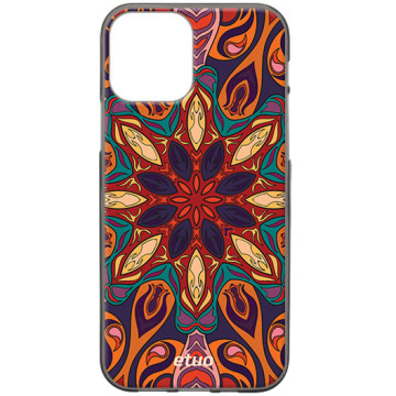 Phone pouch - casey Design Case - Moroccan - Moroccan rosette - black