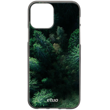 Phone case - casey Design Case - Natural - Green Forest - black