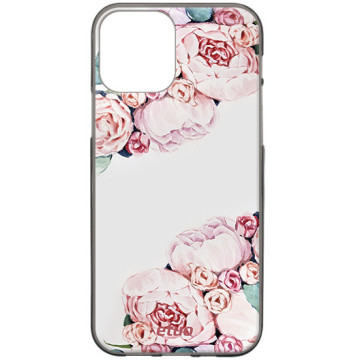 Phone case - casey Design Case - PasteLove - Pastel flowers - black