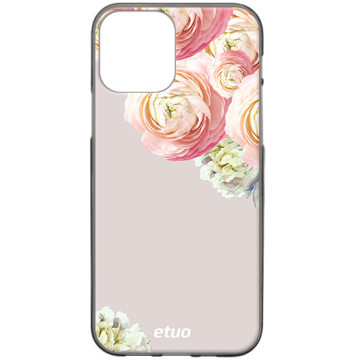 Phone case - casey Design Case - PasteLove - Pastel roses - black