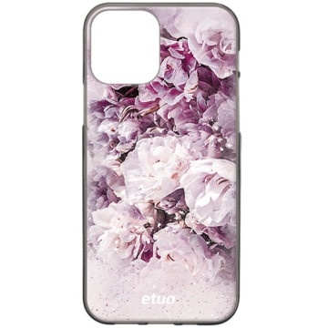 Phone case - casey Design Case - PasteLove - Purple Flowers - black