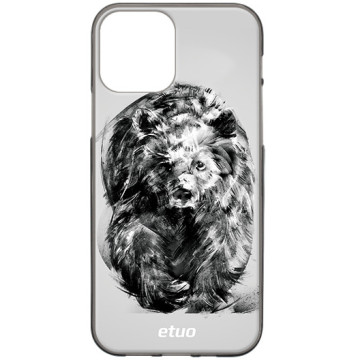 Phone case - casey Design Case - Wild Animals - Graphic Bears - black