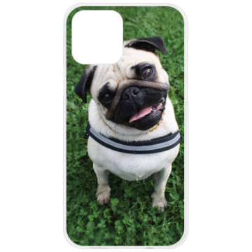 Phone case - casey Design Case - Funny Animals - Funny Pug - white