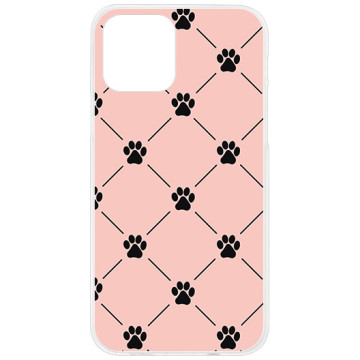 Phone case - casey Design Case - Case with cat - Cat feet - white