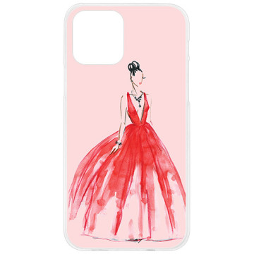 Phone case - casey Design Case - Fashion - Red dress - white
