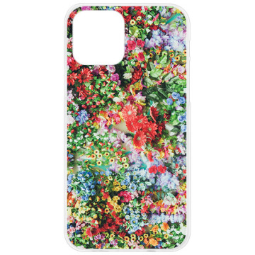 Phone case - casey Design Case - Floral Case - Flower meadow - white