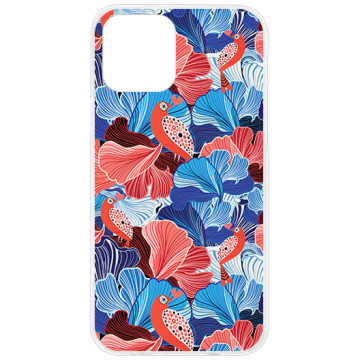 Phone case - casey Design Case - Floral Case - Flower leaves - white