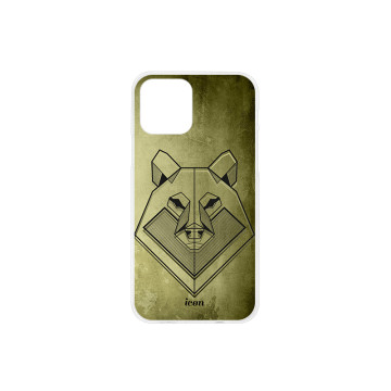 Phone case - casey Design Case - Icon Eco Style - Wolf Tattoo - white