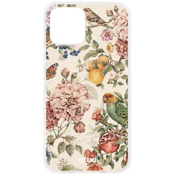 Etui na telefon - casey Design Case - Floral impressions - Kasiags Tropical chill - white
