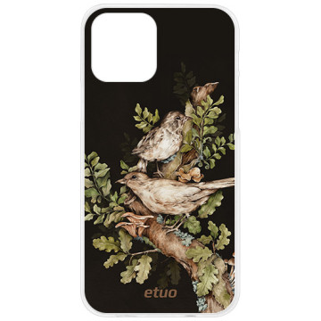 Etui na telefon - casey Design Case - Floral impressions - Kasiags On a branch - white