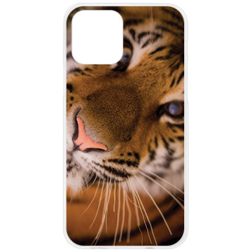 Phone case - casey Design Case - Tiger - Tiger Head - white