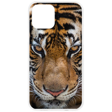 Phone case - casey Design Case - Tiger - Tiger look - white