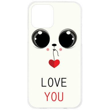 Phone case - casey Design Case - Valentine's Day - Sweet Eyes - white