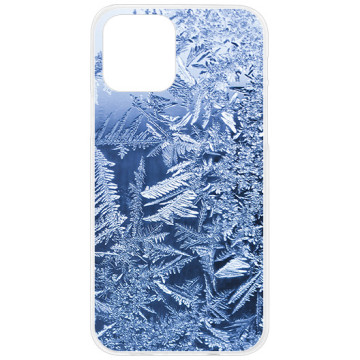 Phone case - casey Design Case - Winter - Snow Crystals - white