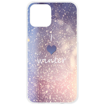 Phone case - casey Design Case - Christmas gift - I love Winter - white