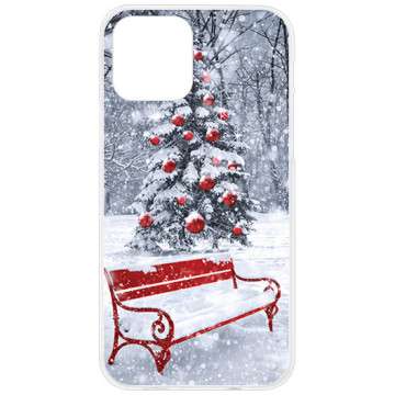 Phone case - casey Design Case - Christmas gift - Bench - white