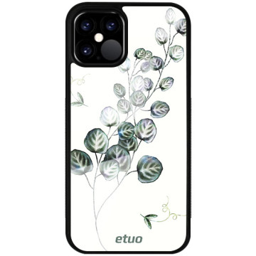 Phone case - casey Glossy Case - Botanic - Green creeper field