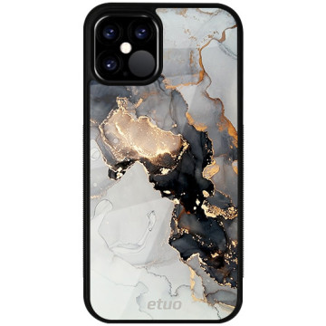 Phone case - casey Glossy Case - Gold Abstract - Marble with a golden application