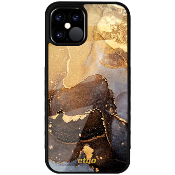 Phone case - casey Glossy Case - Gold Abstract - Golden abstraction