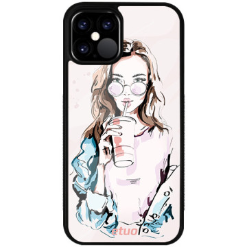 Phone case - casey Glossy Case - Fashion Girls - Hipster Girl