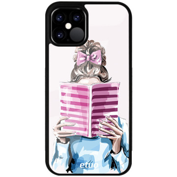 Phone case - casey Glossy Case - Fashion Girls - Book lover