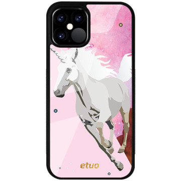 Phone case - casey Glossy Case - Summer Vibes - Pink Unicorn